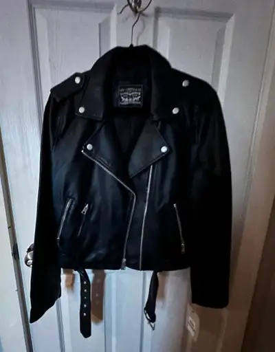 Levis vegan leather jacket , View more