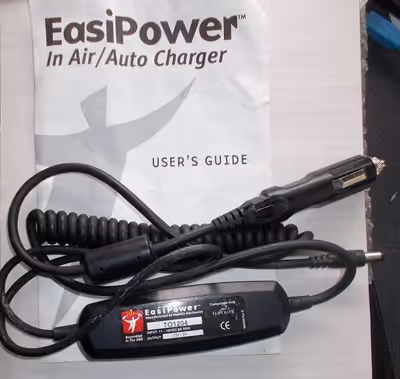 The EasiPower in Air or in Auto charger has been designed to work with the EmPower in flight power s...