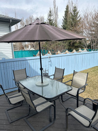 Outdoor patio set