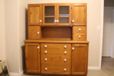 Vintage Hand-made Storage Hutch, View more
