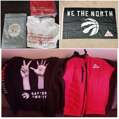 NEW TORONTO RAPTORS SHIRTS, JERSEYS, JACKET, FLAGS FOR SALE!, View more