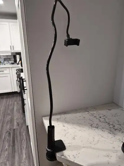 Gooseneck Phone Holder with a Long Arm And Clamp, View more