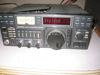 Ham Radio Icom 471A ham radio. Unit works very well and looks very clean and solid. This radio was i...