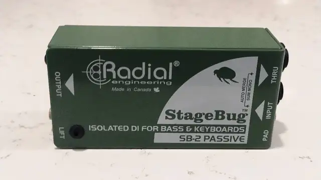 (FS/T) Radial StageBug SB-2 Passive DI Box – Made in Canada in Pro Audio & Recording Equipment in London - Image 4