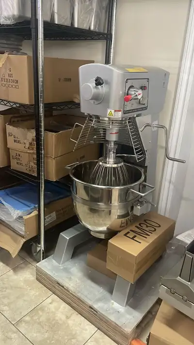 Commercial 30Qt Capacity Planetary Stand Mixer - 120V, View more