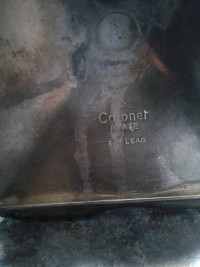 Coronet plate EP Lead candelabra 
