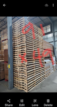 Wood Pallets - Pickup Only