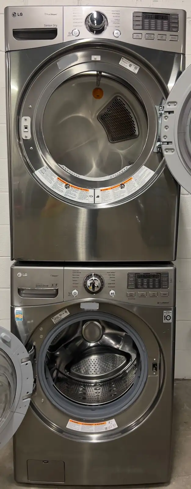 SALE! Stackable SET “LG” Washer / Dryer H39/W27/D30 in Washers & Dryers in City of Toronto - Image 4
