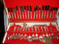 SILVER CUTLERY WANTED - must be Sterling - no trays or tea pots