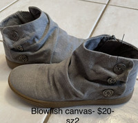 Girls Size 2 Blowfish Boots