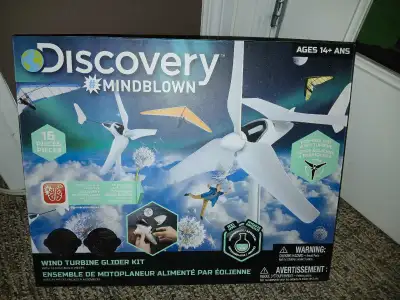 Discovery Mindblown Wind Turbine Glider Kit NEW, View more