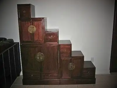 Authentic Thai Step Chest – Versatile & Eye-Catching, View more