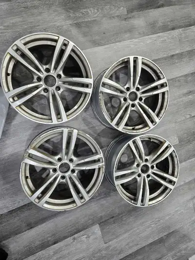 Price is Negotiable, Give your best offer. Selling a set of alloy rims. They show signs of wear and...