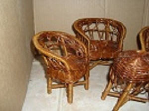 Vintage Antique Wicker Doll Furniture Set in Arts & Collectibles in Oakville / Halton Region - Image 3