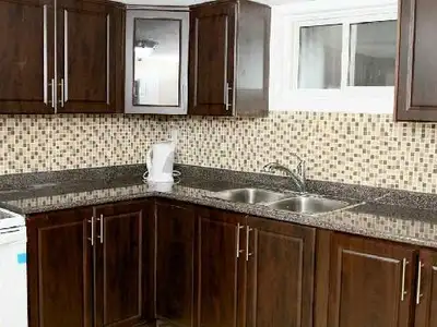 Fully renovated basement, 2 bedroom, 1 kitchen, 1 bathroom, free internet, no laundry, no smoking, n...