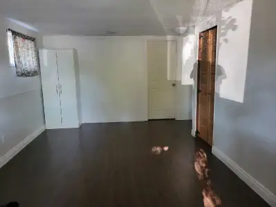 main floor basement wall in