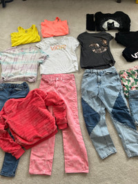 10/12 girl summer clothing lot 