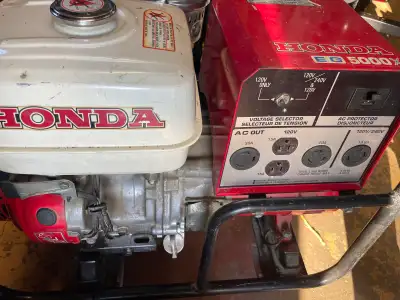 Honda eg5000x generator , View more
