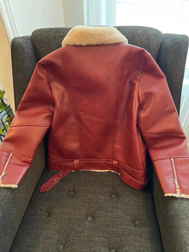 Zara Faux Leather Girls Biker Moto Jacket. in Women's - Tops & Outerwear in Mississauga / Peel Region - Image 6