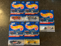 1997 HOT WHEELS SUGAR RUSH COMPLETE SET  OF 4 PLUS BONUS CAR