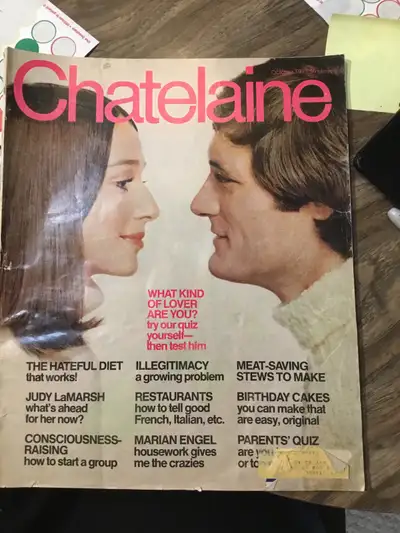 Vintage Magazine - Chatelaine Oct 1973, View more