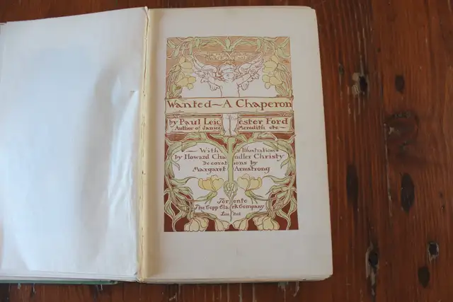 Wanted - A Chaperon. By Paul Leicester Ford - 1902 in Fiction in London - Image 8