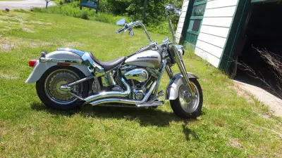 05 Screamin Eagle FatBoy CVO 103 cubic inch low km 2643 $12500