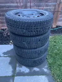 Winter tires and rims 215/60R16