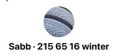 4 Winter Tires + Alloy Rims – 215/65 R16 – $400 Selling a set of 4 winter tires with alloy rims, siz...