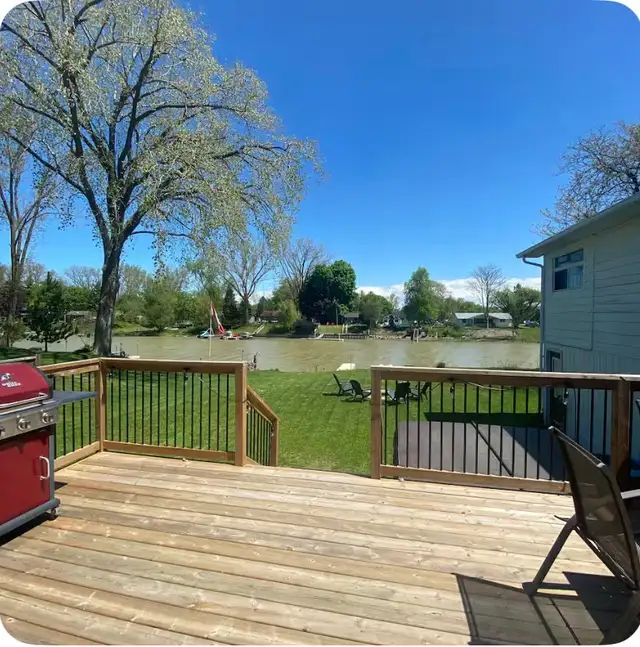 waterfront 3 bdrm winter rental 
