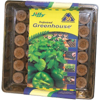 Jiffy Seed Tray Starter Kit with 36 Peat Pellets