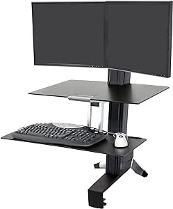 Ergotron Dual Monitor Workfit Sit-Stand Desk Mount in Desks in Ottawa
