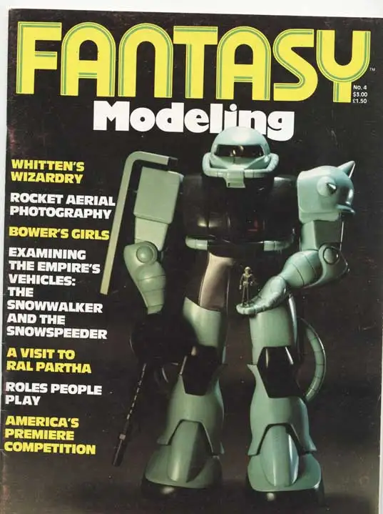 FANTASY MODELING MAGAZINE ISSUES 1-4 in Magazines in City of Toronto - Image 5