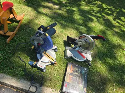 Mastercraft and Craftsman Mitre Saws, View more