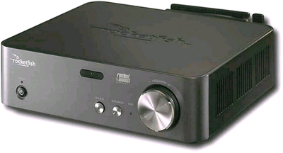 Ensemble Rocketfish wireless. avec un émetteur qui peut accueillir plusieurs récepteurs amplifiés. T...
