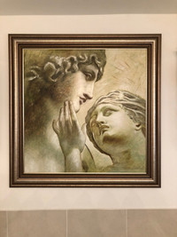 Bronze Roman Style Painting