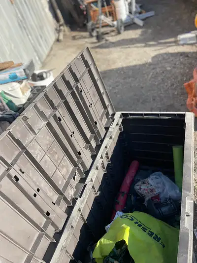HANDY PERSON SPECIAL ! Sterilite Deck Box, View more