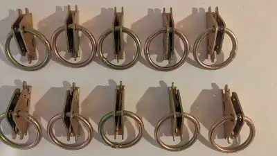 Anneaux de fixation robustes pour rails d'arrimage,, View more