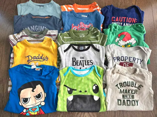 Baby Clothes - baby onesies 12-24 months (14 items)632345002528011219