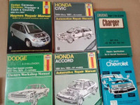 Automotive Owner's and Repair Manuals