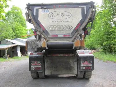 2020 Trout River Trailer, 4 axle, new belt, new flashing, all new brakes and drums. Went through new...