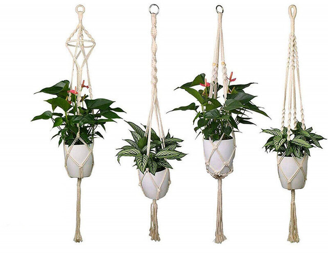 Macrame Plant Hanger in Home Décor & Accents in Sault Ste. Marie