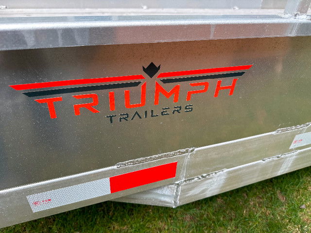 16Ft Aluminum Landscape/ Atv , Side by side  Flatbed Trailer in Cargo & Utility Trailers in Dartmouth - Image 2