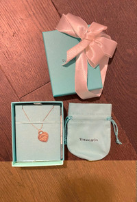 BNIB Tiffany & Co. Sterling Silver Heart Tag necklace