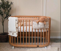 Oval Crib with wheels from Coco Village