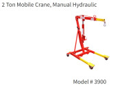 Canbuilt 2 ton mobile crane