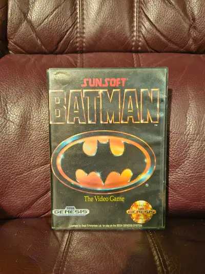 Batman Sega Genesis (Complete in box) Works great, fully tested. Please contact for pricing. Thank y...
