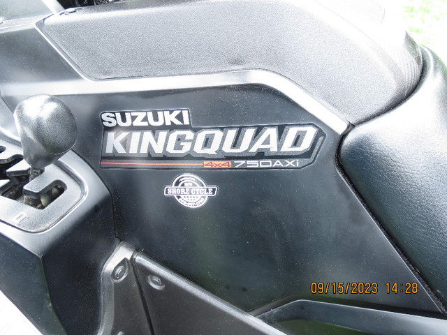 2019 Suzuki king quad 750axi in ATVs in Bridgewater - Image 4