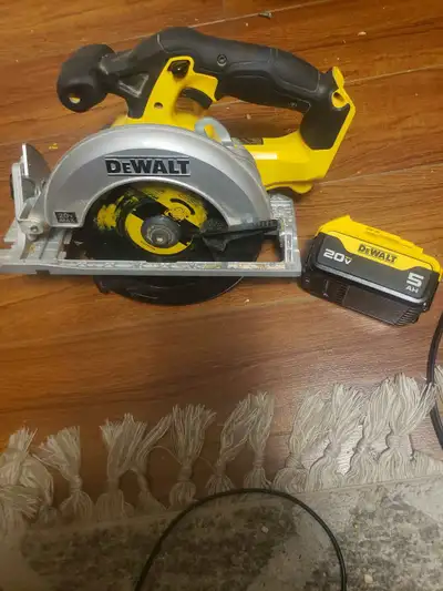 DEWALT CORDLESS CIRCULAR SAW, View more