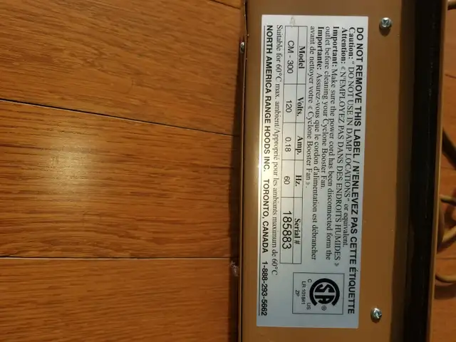 Cyclone Register Booster Fan Plus Brown with Built-In Thermostat in Indoor Lighting & Fans in Mississauga / Peel Region - Image 3